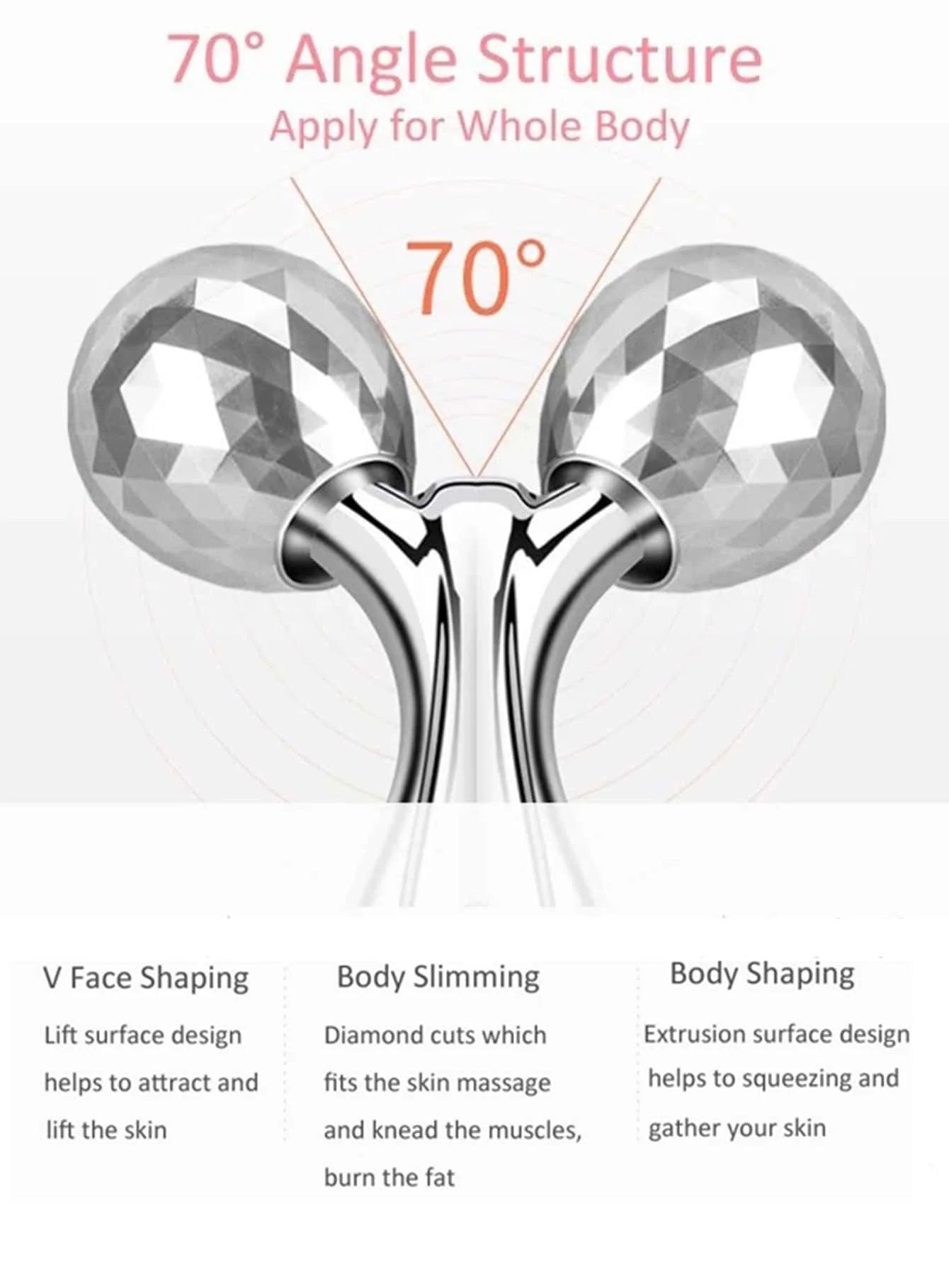 Aviralife™ 3D Facial Roller – Lifting & Relaxation Massage