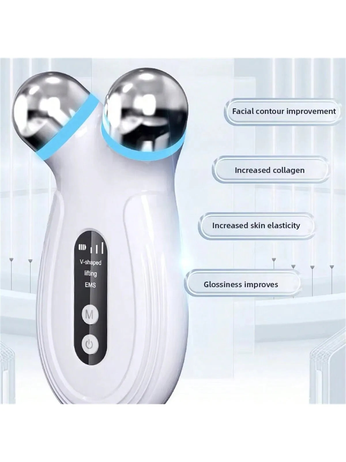 "EMS Facial Roller – V-Face Lifting & Anti-Wrinkle Beauty Device"